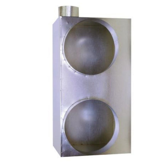 Side Entry Return Air Boxes/Plenums + Fresh Air Spigot